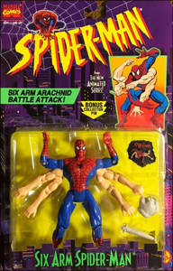 Six Arm Spider-Man - Six Arm Arachnid Battle Attack! | Toy Biz 1994 image