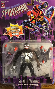 Stealth Venom - Sneak Attack Symbiote / The Amazing Spider-Man - Toy Biz 1996