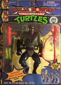 Mutatin' Foot Soldier - The Rad Re-arrangin' Robot! | Teenage Mutant Ninja Turtles (Ninja Power) - Playmates Toys 1988 image