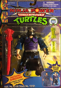 Mutatin' Shredder - The Master Mutatin' Madman! | Playmates Toys 1988 image
