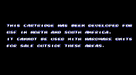 Список Region Locked игр для Sega Mega Drive / Genesis