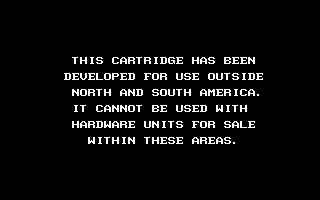 Список Region Locked игр для Sega Mega Drive / Genesis