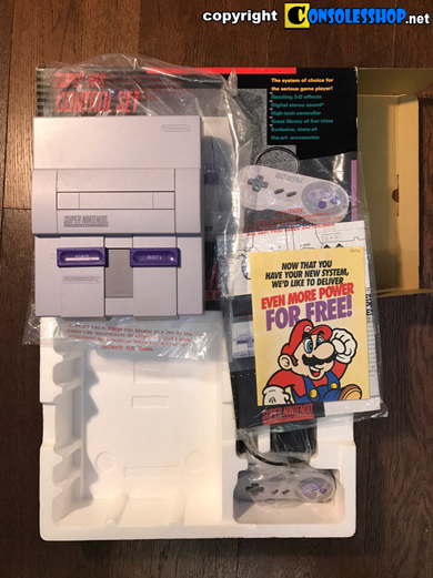 Super Nintendo - белая