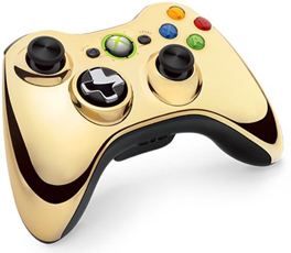 Геймпад золотой NEW D-PAD для XBOX 360
