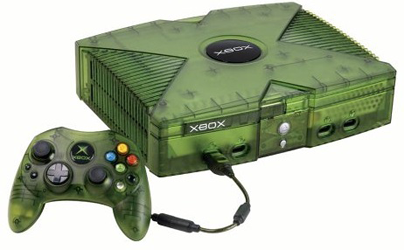 Игровая приставка Microsoft XBOX Translucent Green Limited Edition (б/у)