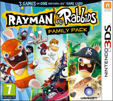 Rayman and Rabbids Family Pack (б/у) для Nintendo 3DS