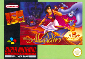 Disney’s Aladdin (б/у) - Boxed для Super Nintendo Entertainment System
