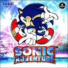 Sonic Adventure (Sega Dreamcast) (PAL) cover