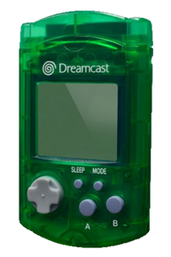 Visual Memory Unit (Day Edition) (Clear Green) (new) (Sega Dreamcast) image