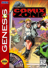 Comix Zone (б/у) для Sega Genesis