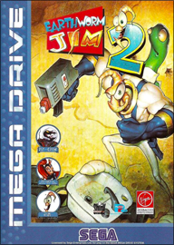 Earthworm Jim 2 (Sega Mega Drive) (PAL) cover
