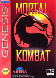 Mortal Kombat (б/у) для Sega Genesis