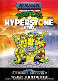 Teenage Mutant Hero Turtles: The Hyperstone Heist (Sega Mega Drive) (PAL) cover