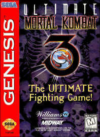 Ultimate Mortal Kombat 3 (б/у) для Sega Genesis