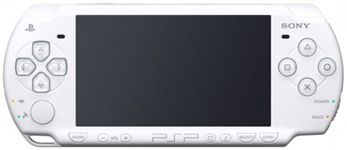 Портативная консоль Sony PlayStation Portable Slim and Lite (б/у) - белая