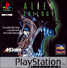 Alien Trilogy (Platinum) (Sony PlayStation 1) (PAL) cover