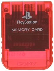 Карта памяти - Cherry Red (Sony PlayStation 1) image