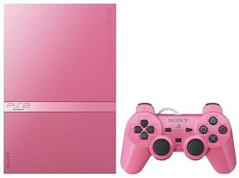 Игровая приставка Sony PlayStation 2 Slim Pink SCPH-77003 (б/у)