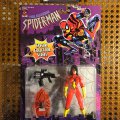 Spider-Woman - Black Widow Assault Gear / The Amazing Spider-Man - Toy Biz 1996
