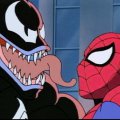 Venom Assault Racer with Slide Back Canopy Action / Spider-Man: The Animated Series - Toy Biz 1994