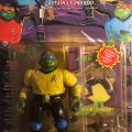 Captain Leonardo - The Wacky Warp Drivin' Leader! | Teenage Mutant Ninja Turtles (Star Trek) - Playmates Toys 1994 фото-2