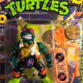 Rappin' Mike - The Record Rappin' Reptile! | Teenage Mutant Ninja Turtles (Rock'n Rollin) - Playmates Toys 1988 фото-2