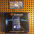 Visual Memory Unit синий для Sega Dreamcast