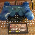 Gamepad DualShock (Clear Blue) (used) (Sony PlayStation 1) фото-2