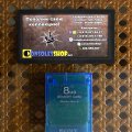 Карта памяти 8MB - Crystal Blue (б/у) для Sony PlayStation 2