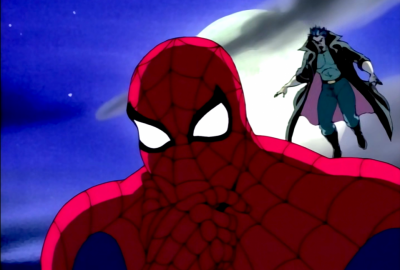 Air-attack Spider-Man - Wing Attack Back Pack! (with Missile Launcher) | Spider-Man: The Animated Series 1996 изображение-1