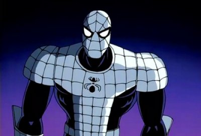 Spider-Man Spider Armor - Super Web Shield! / Spider-Man: The Animated Series - Toy Biz 1994 