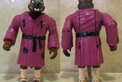 Mutatin' Splinter - The Remodeled Rodent Samurai Sage! | Teenage Mutant Ninja Turtles (Ninja Power) - Playmates Toys 1988 изображение-1
