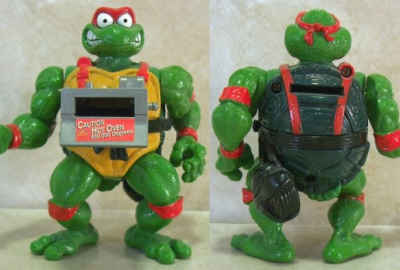 Pizza Tossin' Raph - The Sewer Servin' Sauce Master! | Teenage Mutant Ninja Turtles (Pizza Tossin') - Playmates Toys 1988 изображение-1