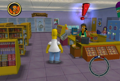 The Simpsons: Hit & Run (Microsoft XBOX) скриншот-1