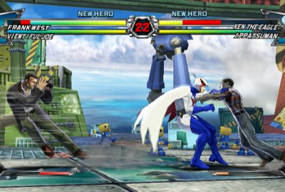 Tatsunoko vs. Capcom: Ultimate All-Stars (Wii) скриншот-1