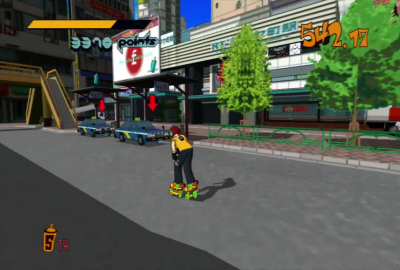 Jet Set Radio (Sega Dreamcast) скриншот-1
