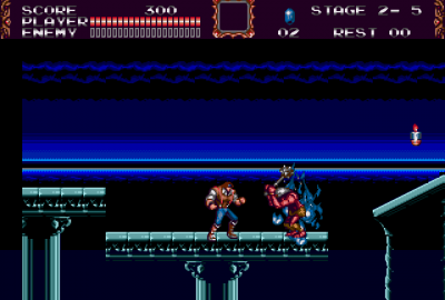 Castlevania: The New Generation (Sega Mega Drive) скриншот-1