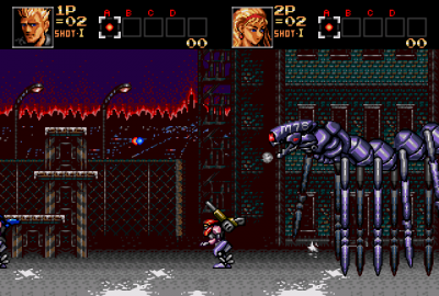 Contra: Hard Corps (Sega Genesis) скриншот-1