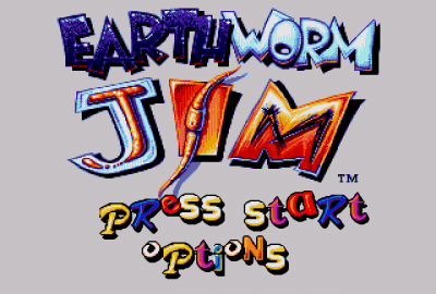 Earthworm Jim (Sega Mega Drive) скриншот-1