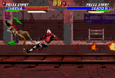 Mortal Kombat 3 (Sega Mega Drive) скриншот-1
