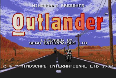 Outlander (Sega Genesis) скриншот-1