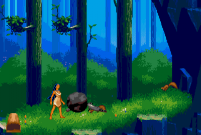 Pocahontas (Sega Mega Drive) скриншот-1