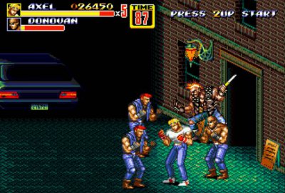 Streets of Rage II для Sega Mega Drive