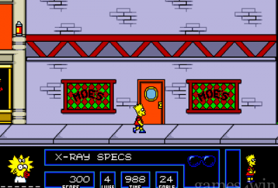 The Simpsons: Bart vs. the Space Mutants (Sega Mega Drive) скриншот-1
