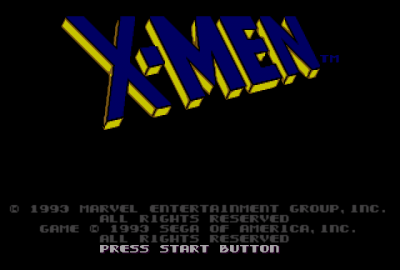 X-Men (Sega Genesis) скриншот-1