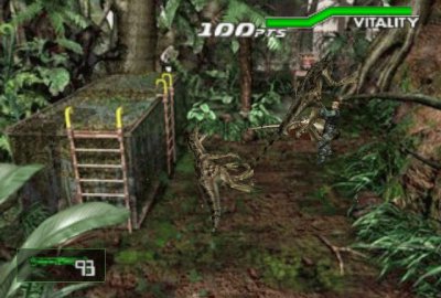 Dino Crisis 2 (PS1) скриншот-1