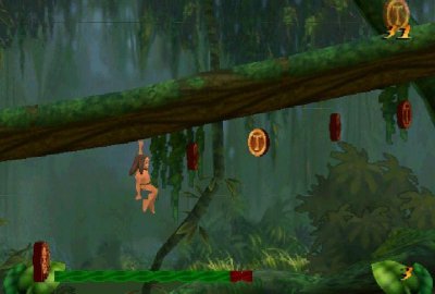 Disney's Tarzan (PS1) скриншот-1
