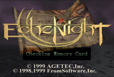 Echo Night (PS1) скриншот-1