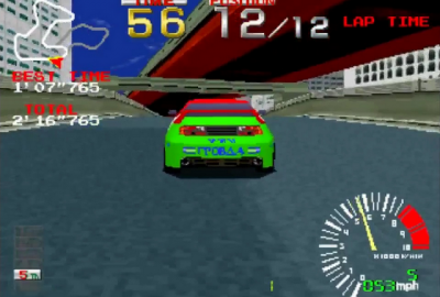 Ridge Racer (PS1) скриншот-1