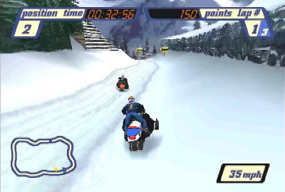 Sled Storm (PS1) скриншот-1